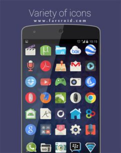 Minimal APEX NOVA KITKAT THEME  1.0.1 Apk for Android 1