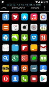 Monex Nova Apex ADW Holo Theme  1.4 Apk for Android 2