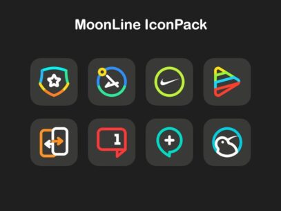 MoonLine Icon Pack 1.0 Apk for Android 2