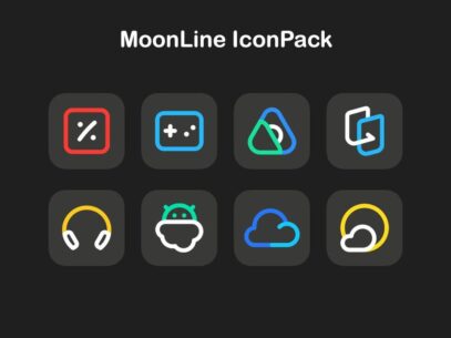 MoonLine Icon Pack 1.0 Apk for Android 3