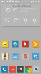 Naxos Flat Icon Pack ADW Nova  3.1.0 Apk for Android 1