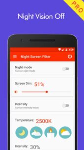 Night Screen Filter Pro v 1.4 Apk for Android 3