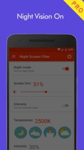 Night Screen Filter Pro v 1.4 Apk for Android 4