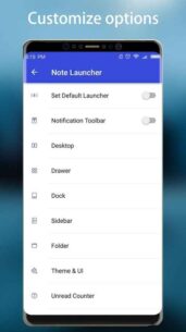 Note 8 Launcher 2.2 Apk for Android 5