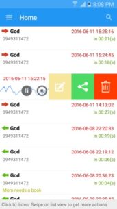 PRO Robot Note Call Recorder  7.5 Apk for Android 2