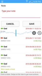 PRO Robot Note Call Recorder  7.5 Apk for Android 3