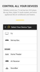 Peel Universal Smart TV Remote Control Pro  10.7.7.0 Apk for Android 1