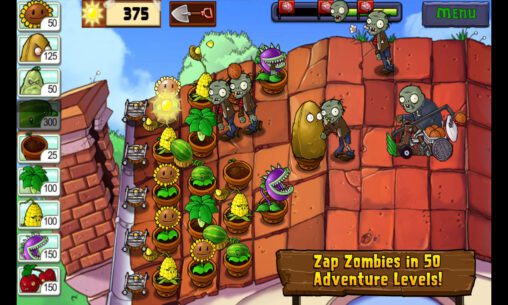 Plants vs. Zombies  6.1.11 Apk + Data for Android 2