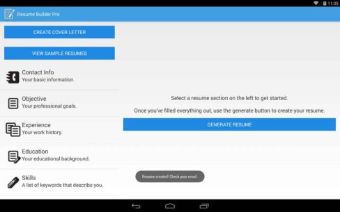 Resume Builder Pro  2.9 Apk for Android 6