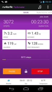 Runtastic Pedometer PRO  1.6.2 Apk for Android 1