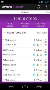 Runtastic Pedometer PRO  1.6.2 Apk for Android 2