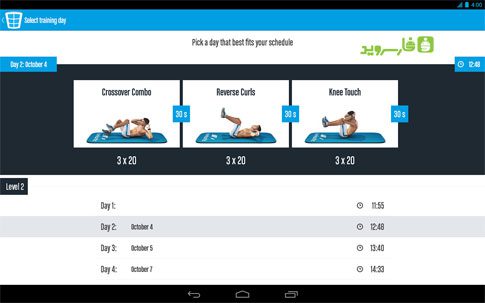 Runtastic Six Pack Abs Workout  1.8.0 Apk for Android 3