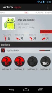 Runtastic Squats Workout PRO 1.13 Apk for Android 3