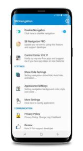 S8 Navigation bar PRO (No Root)  1.3.3 Apk for Android 8