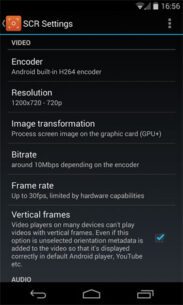 SCR Screen Recorder Pro ★ root  1.0.5 Apk for Android 2