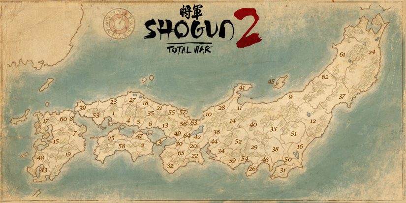 Shogun 2 Map