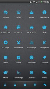 SMPL Blue Theme Go/Nova/Apex  2.7 Apk for Android 2