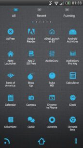 SMPL Blue Theme Go/Nova/Apex  2.7 Apk for Android 3