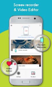 Screen Recorder & Video Editor :- No Root 5.0 Apk for Android 7