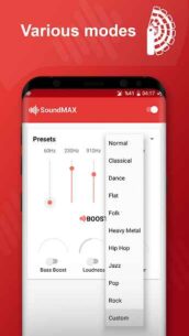 SoundMAX – Equalizer & Music Booster 1.0 Apk for Android 2