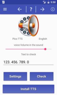 Speech Infos Call Pro  2.9 Apk for Android 1