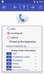 Speech Infos Call Pro  2.9 Apk for Android 2