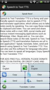 Speech to Text Translator TTS Full  3.1.5 Apk for Android 1