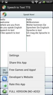 Speech to Text Translator TTS Full  3.1.5 Apk for Android 2