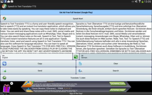 Speech to Text Translator TTS Full  3.1.5 Apk for Android 5