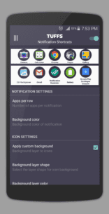 TUFFS Notification Shortcuts FULL  4.1 Apk for Android 4