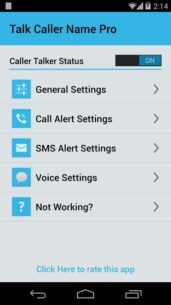 Talk Caller Name PRO  2.5.0 Apk for Android 1