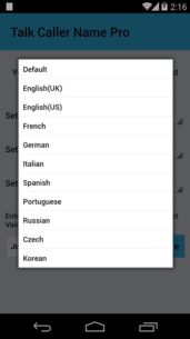 Talk Caller Name PRO  2.5.0 Apk for Android 3