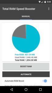 Total RAM Speed Booster  5.0.4 Apk for Android 1