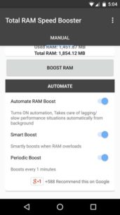 Total RAM Speed Booster  5.0.4 Apk for Android 2