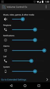 Volume Control Ex 1.7.5 Apk for Android 1