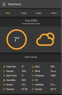Weather by Weatherly Pro 1.0.103 Apk for Android 7