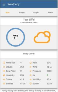 Weather by Weatherly Pro 1.0.103 Apk for Android 8
