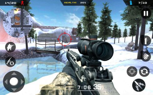 Winter Mountain Sniper  1.1.1 Apk + Mod for Android 1