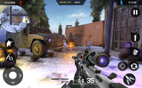 Winter Mountain Sniper  1.1.1 Apk + Mod for Android 3