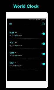 World Clock- Digital Alarm Clock & Stop Watch 1.2 Apk for Android 5