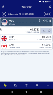 XE Currency Pro  – مبدل پرامکانات ارز برای اندروید ! 6.5.6 Apk for Android 2