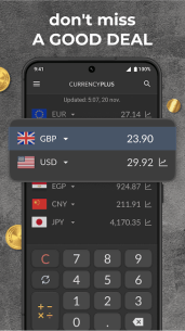 Currency Converter Plus (PRO) 2.14.0 Apk for Android 3