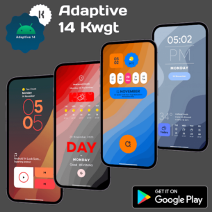 Adaptive 14 Kwgt 1.1.2 Apk for Android 1