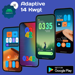 Adaptive 14 Kwgt 1.1.2 Apk for Android 2