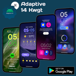 Adaptive 14 Kwgt 1.1.2 Apk for Android 4