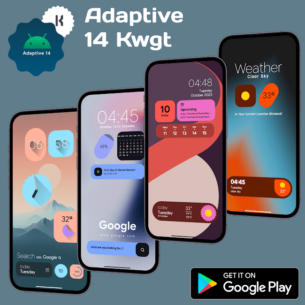 Adaptive 14 Kwgt 1.1.2 Apk for Android 5