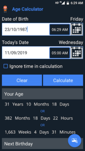 Age Calculator Pro 3.2.0 Apk for Android 2