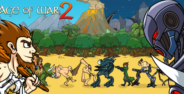 Age of War 2 1.8.0 Apk + Mod for Android 1 age of war 2 android cover