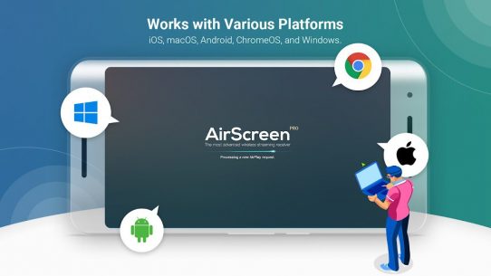 AirScreen – AirPlay & Cast (PRO) 2.4.1 Apk for Android 3