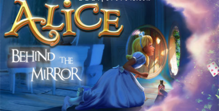 alice behind the mirror cover